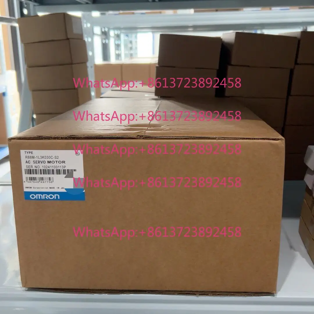Omron R88M-1L3K030C-S2 servo motor, original genuine brand new