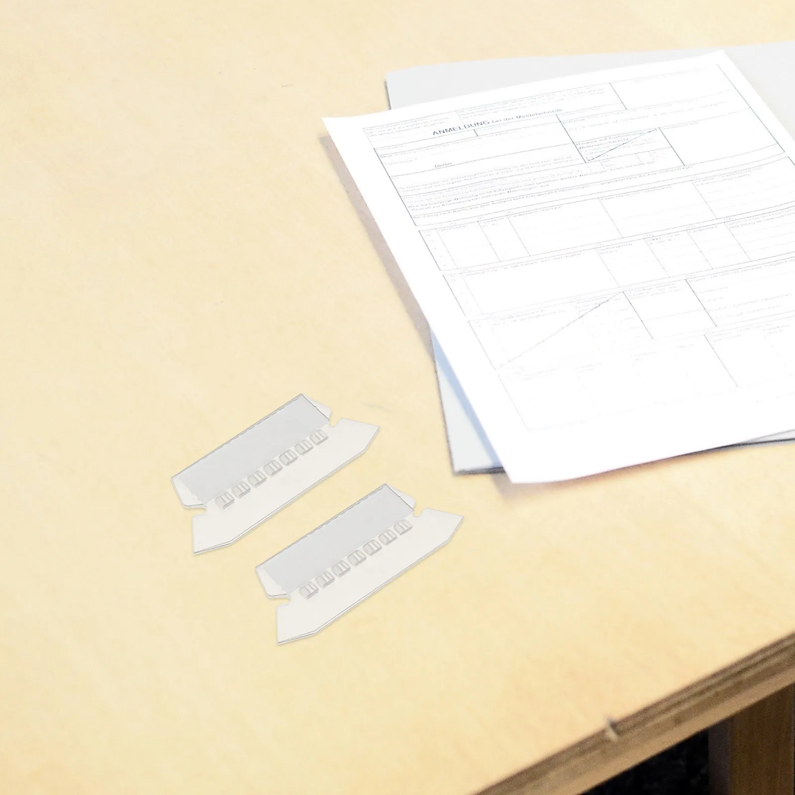 

100 шт. прозрачных пластиковых вкладышей-заголовков для подвесных папок, органайзеры для документов для офиса и дома