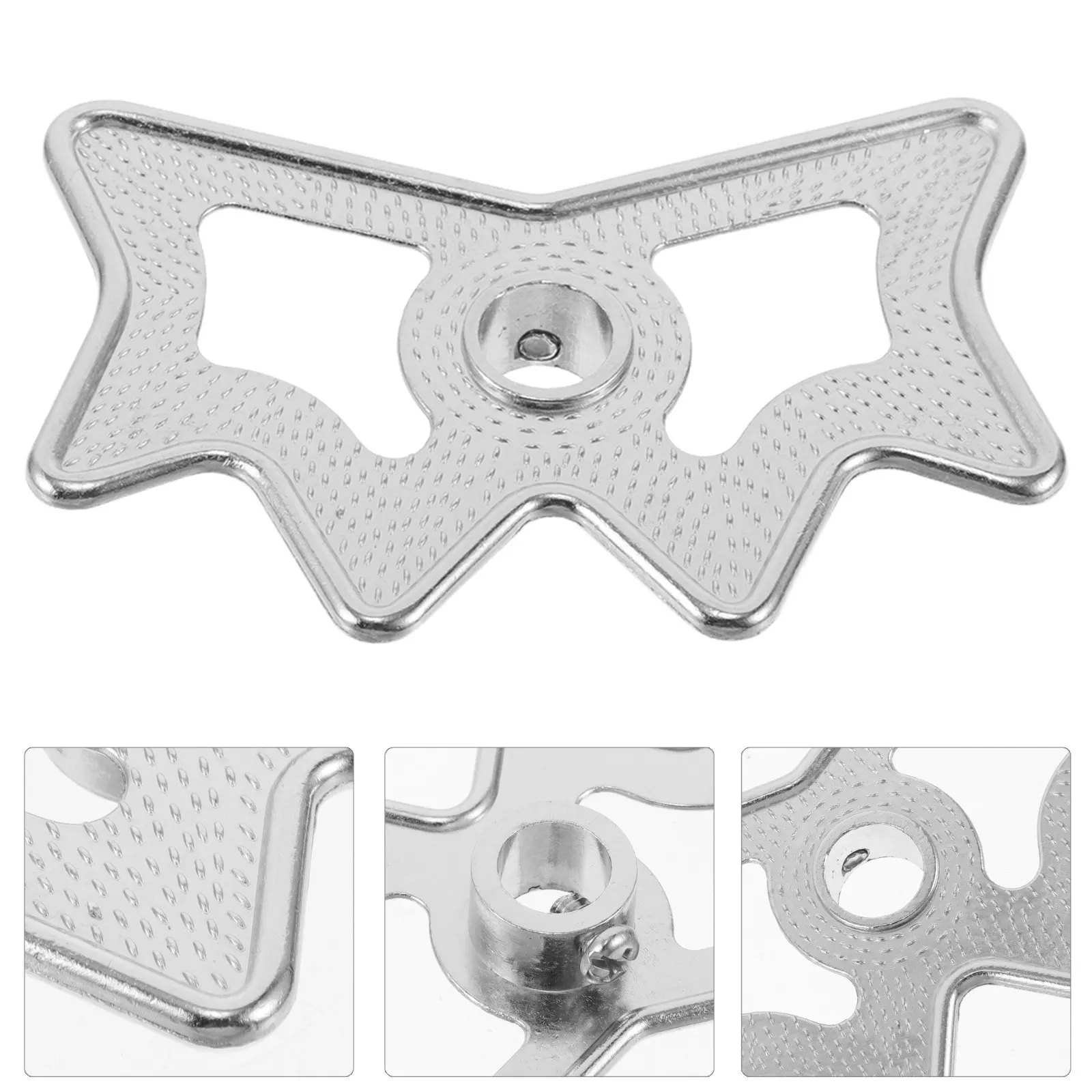 

3Pcs Pool Bridge Head Metal Billiard Cue Holder Five-Claw Design Stable Support Portable Cue Rest Rack Table Accessories