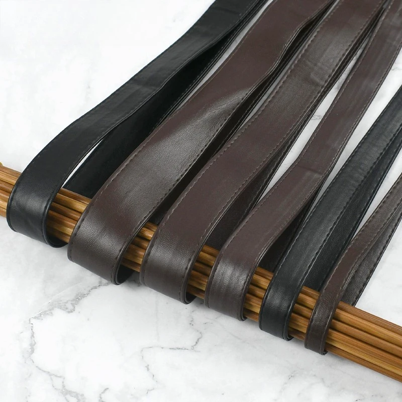 

5Meters 10-30mm PU Leather Webbing Tape Imitation Leathers Cord Bags Strap String Rope Necklace Bracelet Ribbon Band Accessories