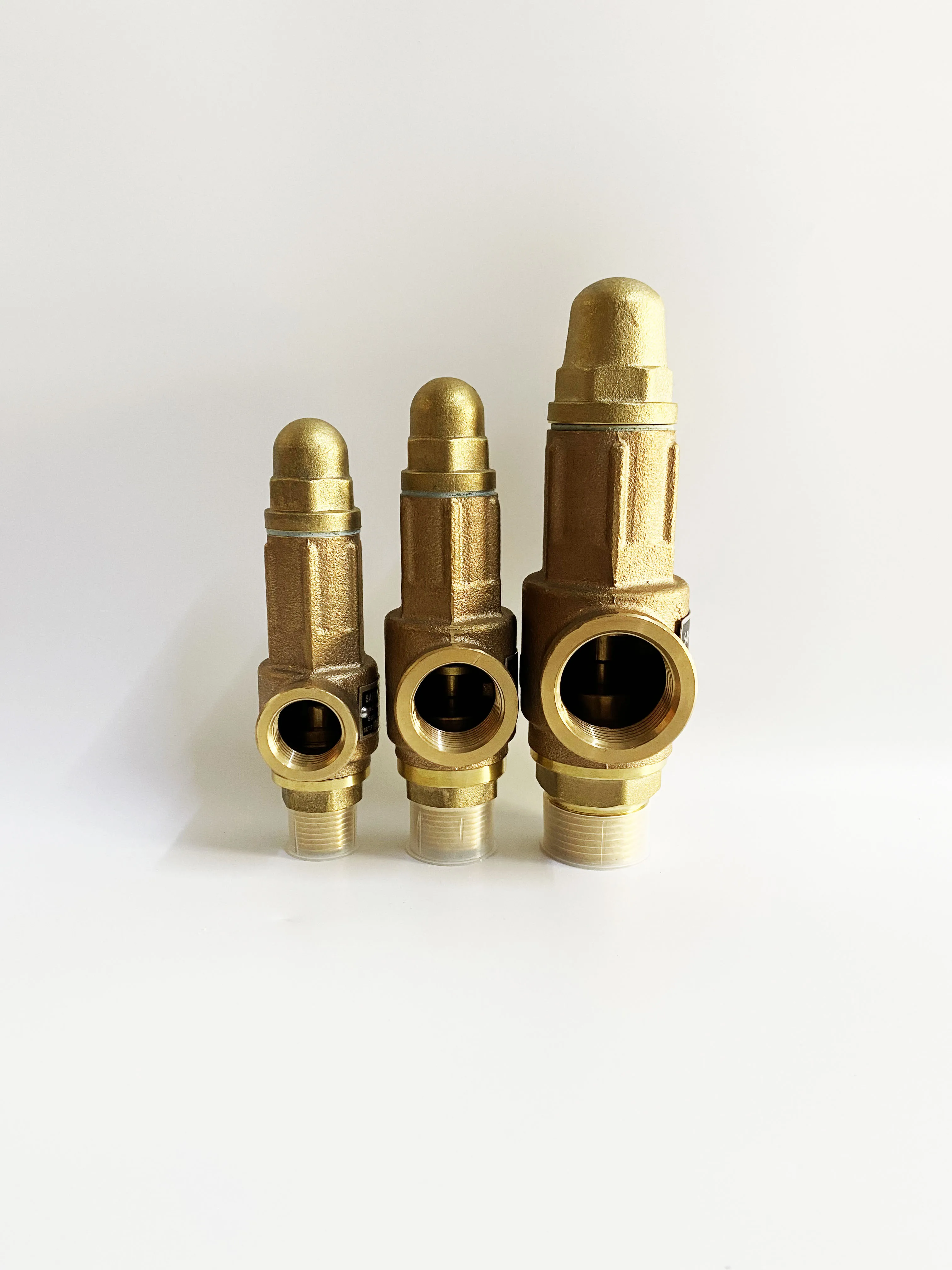 Elettrovalvola Spring type safety valve steam safety valve adjustable pressure relief valve Taiwan SS safety valve copper safety valve Acqua e vapore — dettaglio 3