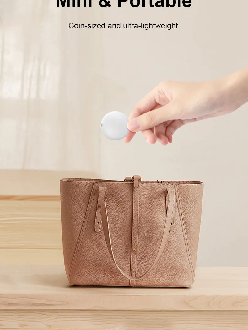 Anti-Verlust AirTag Smart Tag 4er-Pack, GPS-Tracker Kompatibel mit Apple iOS, Ortungsgerät für Schlüssel, Geldbörse, Auto, Haustiere – Detail 8