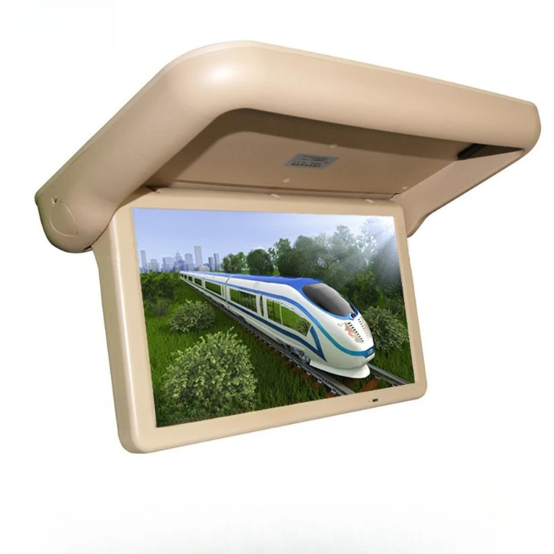 22-Inch commercial vehicle, automotive products ceiling automatic flip LCD display, electric car display
