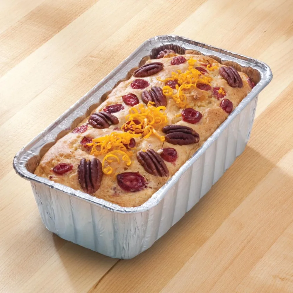 Best-selling home items 2 Pack Aluminum Mini Loaf Pans with Lids Set of 5 Small Bread Baking Tins for Homemade Banana Cake and Cooking