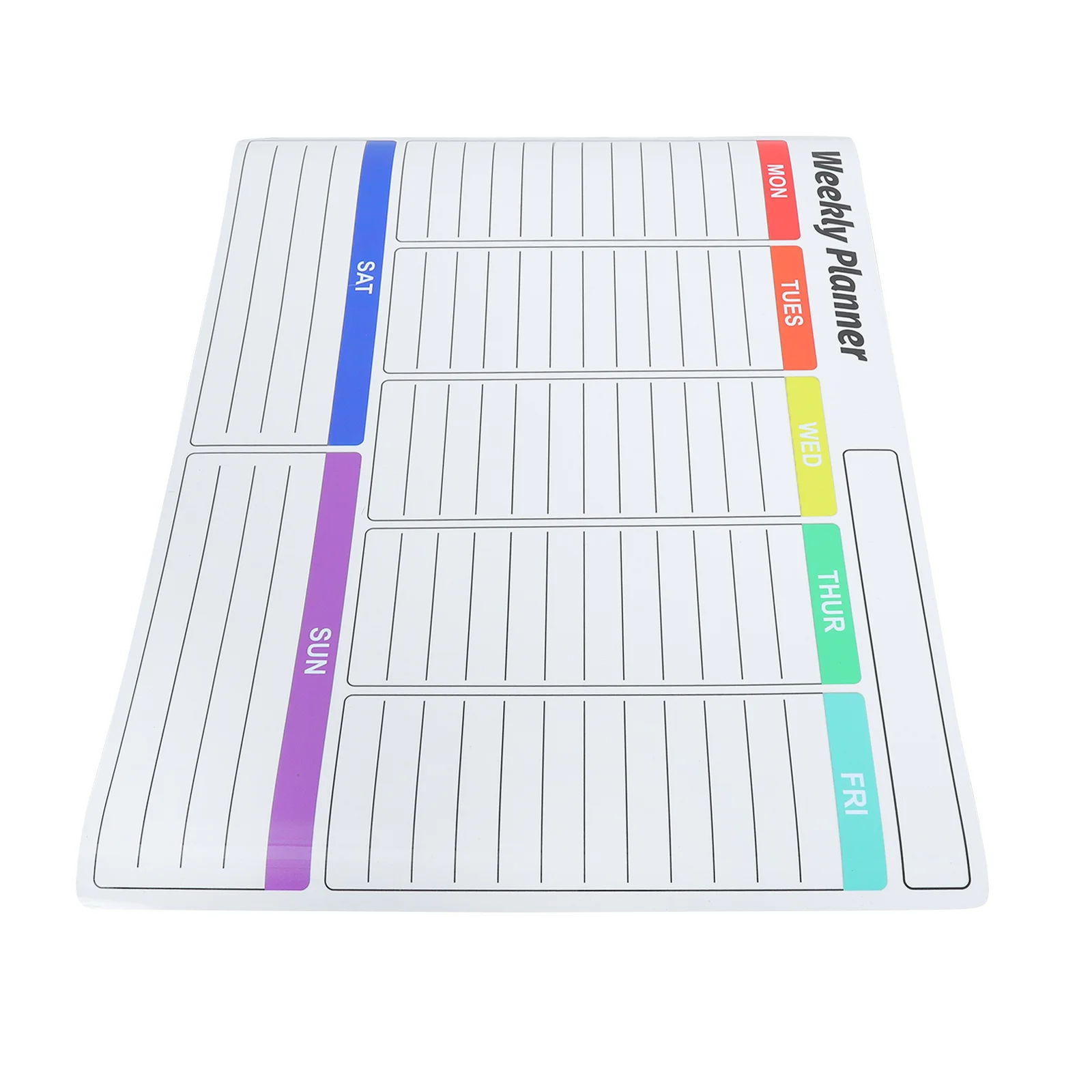 Large Weekly Planning Whiteboard Sticker Calendar Magnetic Wall Planner Office Home Organization Weekly Schedule Reminder Board