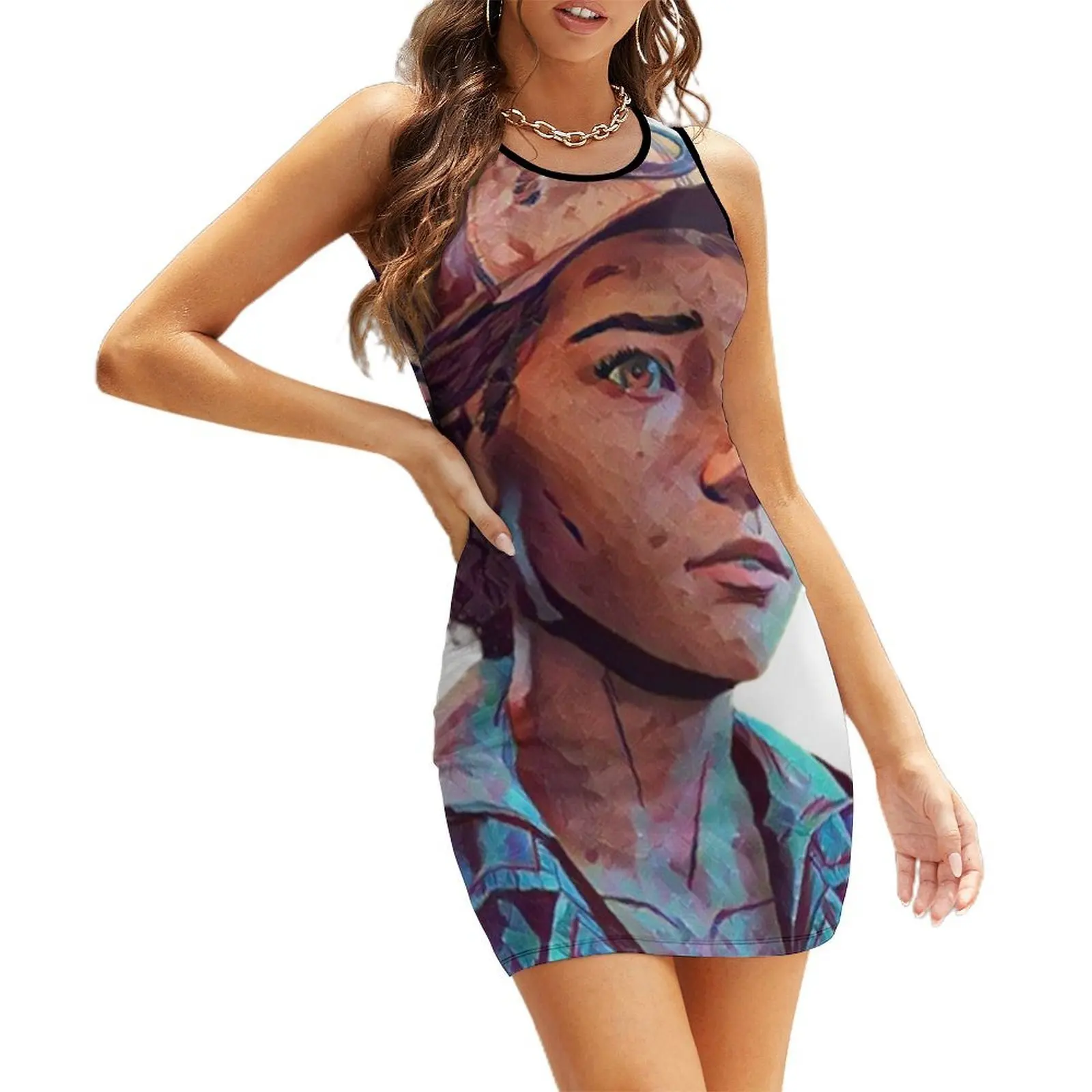

CLEMENTINE TWDG 4 (Variant 1) Sleeveless Sundress summer clothes women's luxury party dress women's summer dress 2025