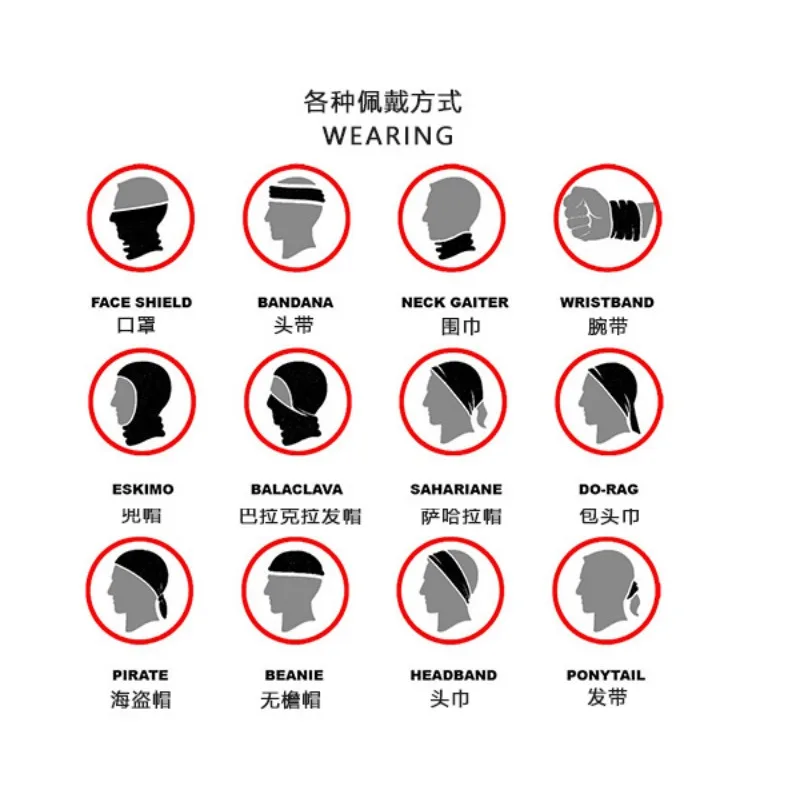 Nuevo Dragon Ball Z Goku Vegeta DBZ Bandana cuello polaina envoltura bufanda multifuncional sombreros ciclismo para hombres mujeres adultos lavable