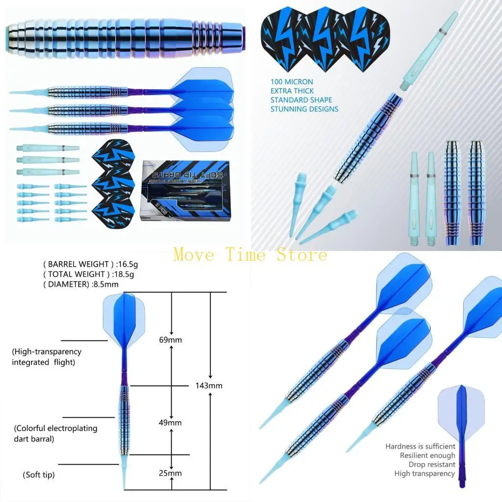 

92ME, 3 упаковки, 18,50 г. Мягкий наконечник для дартса с алюминиевыми стержнями. Пластиковый наконечник для дартса. Полный для