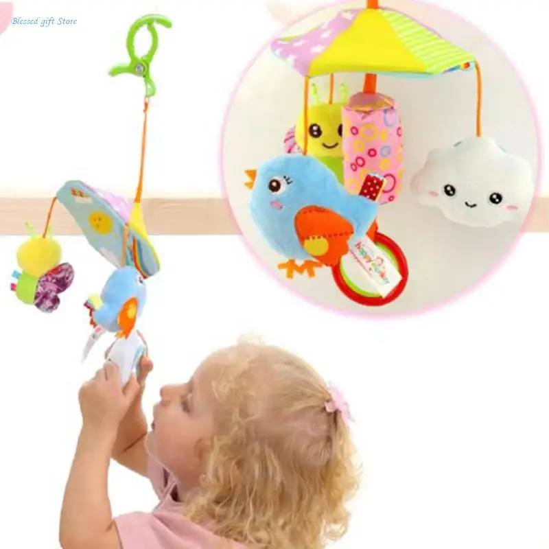 Baby Improve Intelligence Inside Cartoon Shaped Hanging Cotton Toy