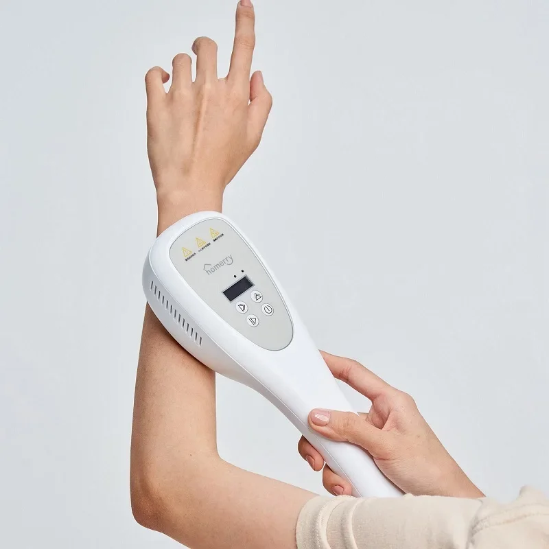 Vitiligo on the Arm Leg On the Back Portable UV light therapy LED 308nm UVB Psoriasis Treatment Medical Equipment