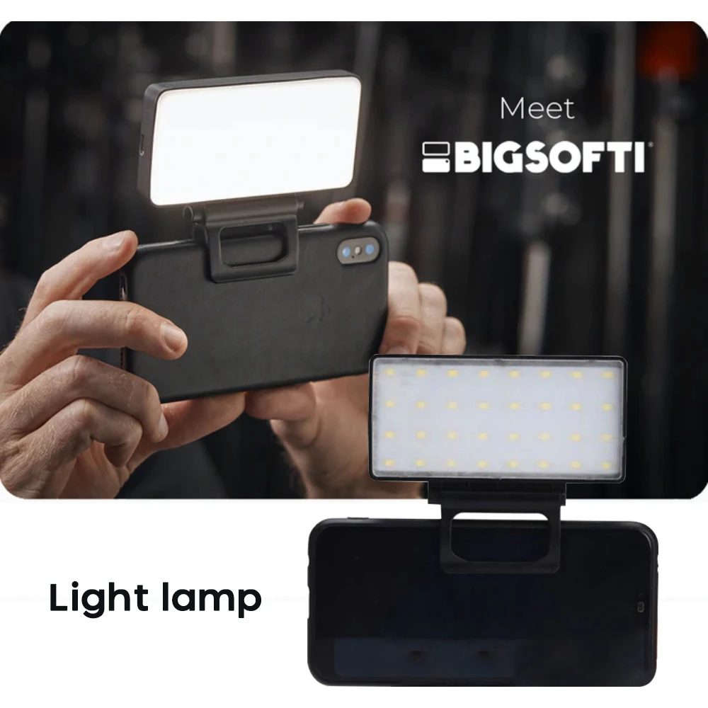 Mobile Phone Efficient Convenient Flexible Trendy Sleek Innovative Compact Fill Light For Mobile Phone Studio Mini Led Light