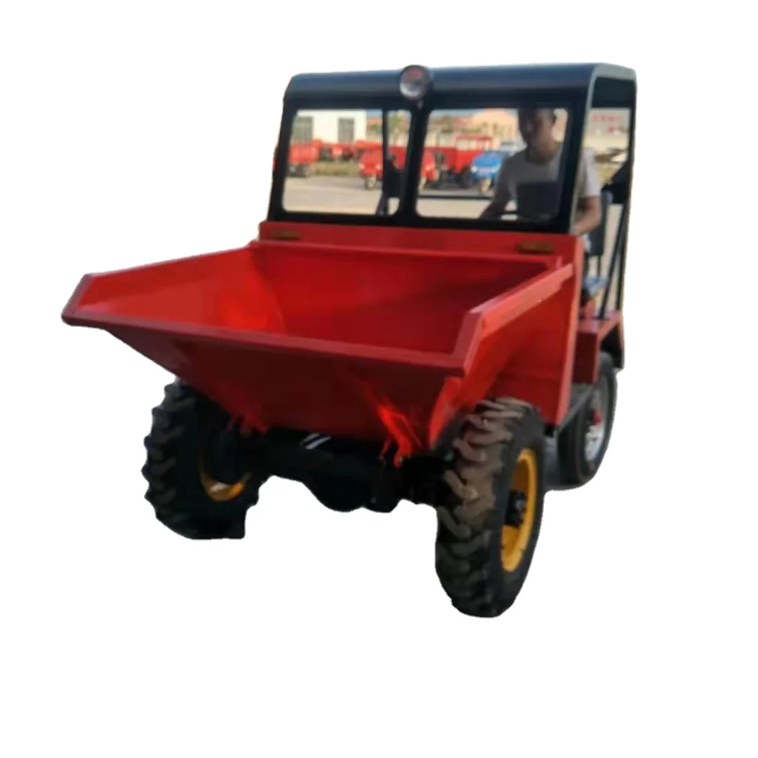 Hot sale 0.4ton/0.6ton/0.8ton/1.0ton farm Wheel Mini Dumper machine