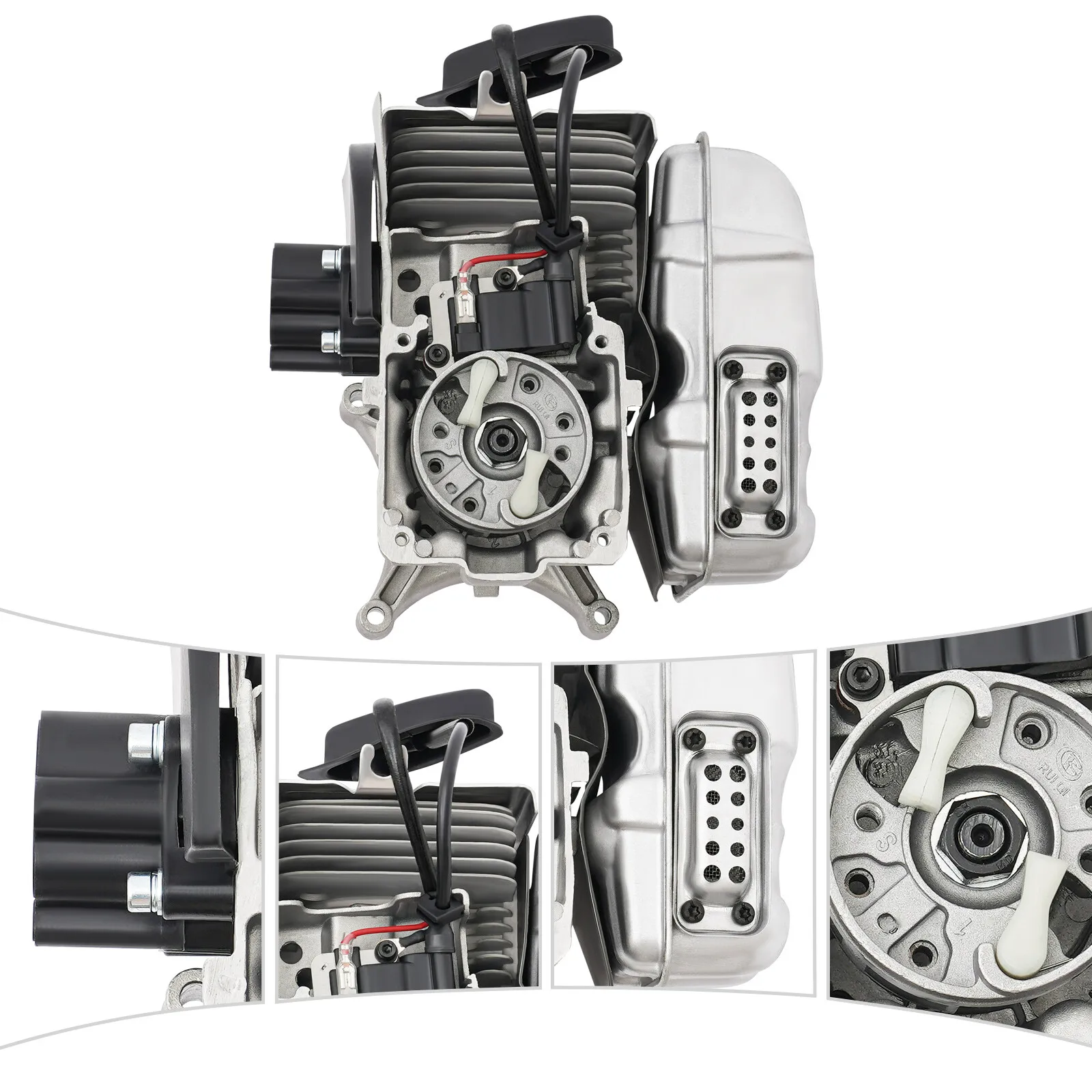 Redmax Ebz8500Rh Ebz8500 バックパックブロワー完全なエンジンショートブロックアセンブリ用