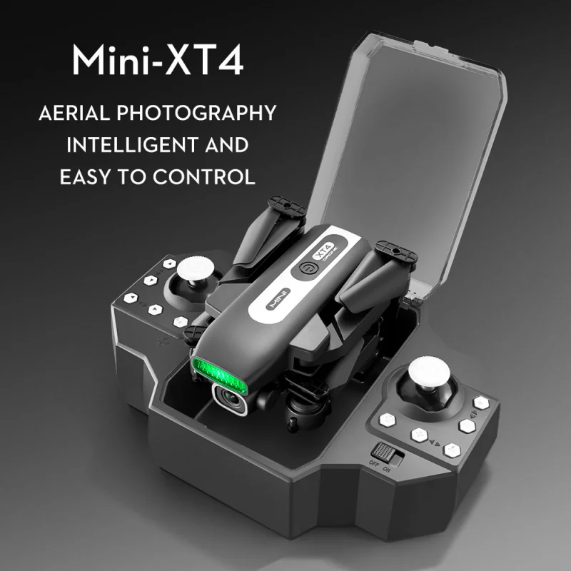 Mini UAV Dual-Camera Aerial Photography Remote Control Storage Air Pressure Intelligent Fixed Height Remote Control Aircraft Fou