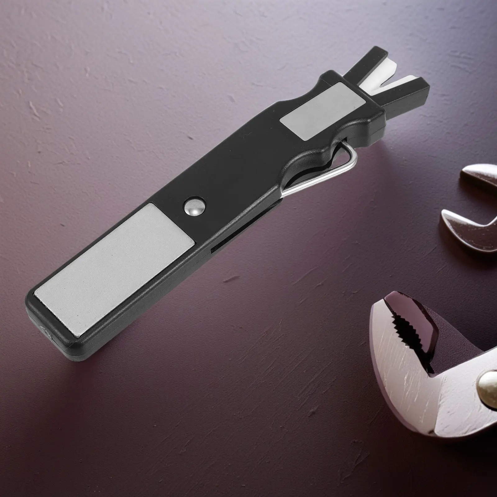 

Профессиональная керамическая точилка для хоккейных коньков: компактный портативный точильный камень для точной заточки лезвий коньков