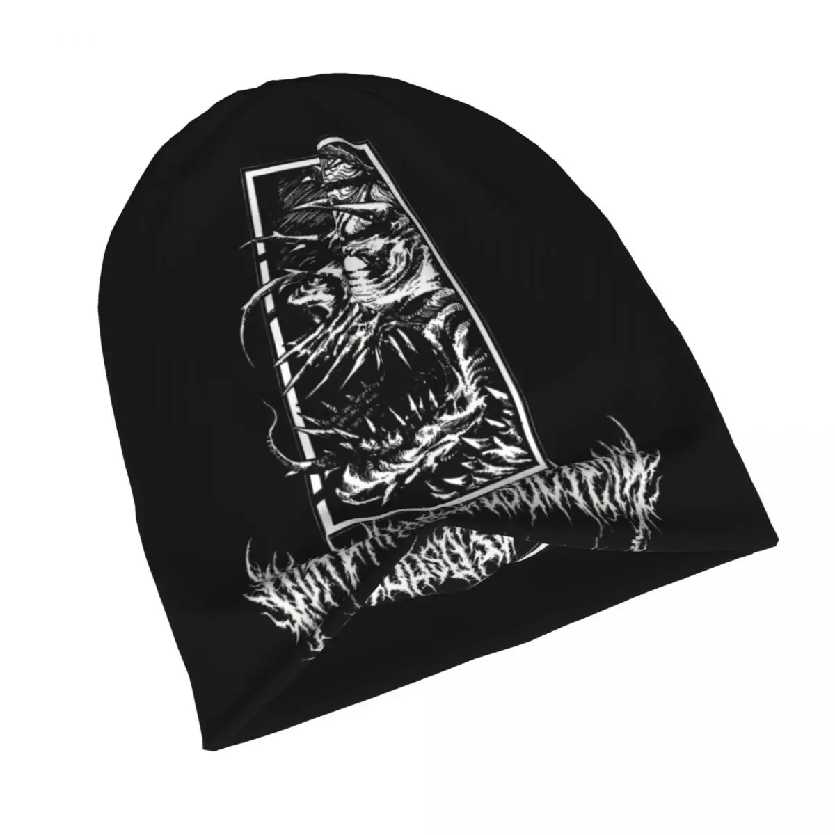 Baphomet Satan Lucifer Skullies Beanies Caps Spines Vines Thin Hat Autumn Spring Bonnet Hats Men Women's Unisex Ski Cap