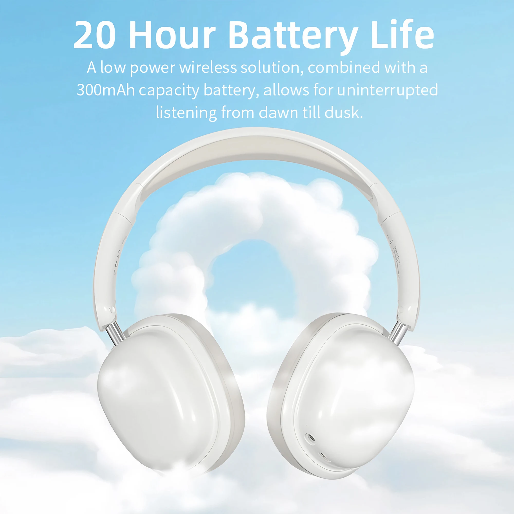 STONEGO Wireless Bluetooth Headphones Sports Headset Pop Music Headphones for Workout Gym Running view 4