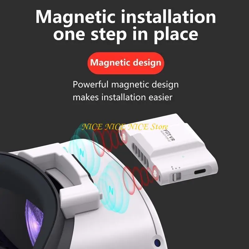 FACE CHO Giao diện mặt Pad làm mát cho Oculus Quest 2 nghe