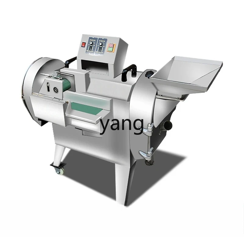 LMM， Multifunctional Vegetable Cutter Commercial Electric Vegetable Potato Shredding Slicer