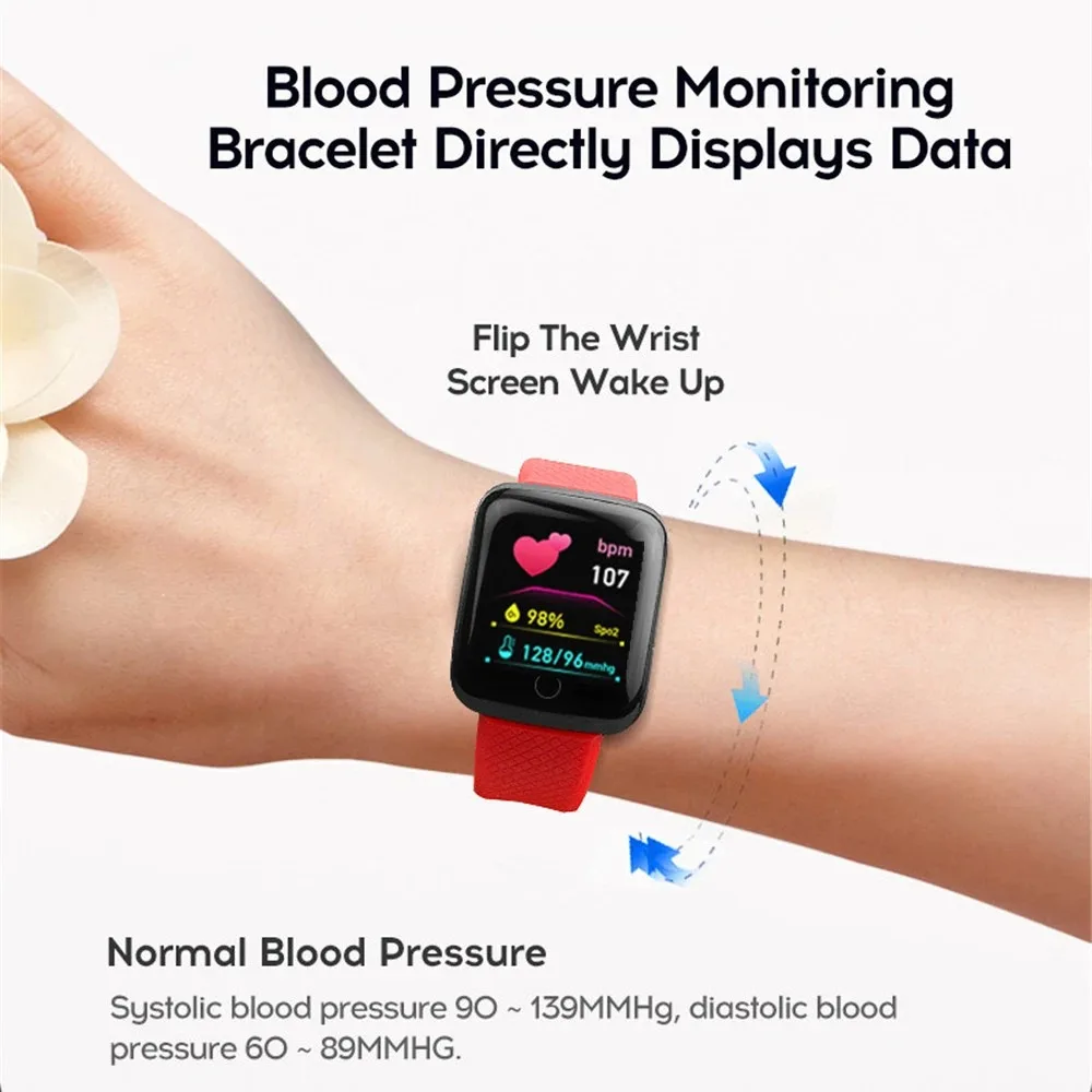 Smart Watch Color Screen Step Counting Multi Sport Message Reminder Music Remote Control Smart Bracelet relojes para hombre