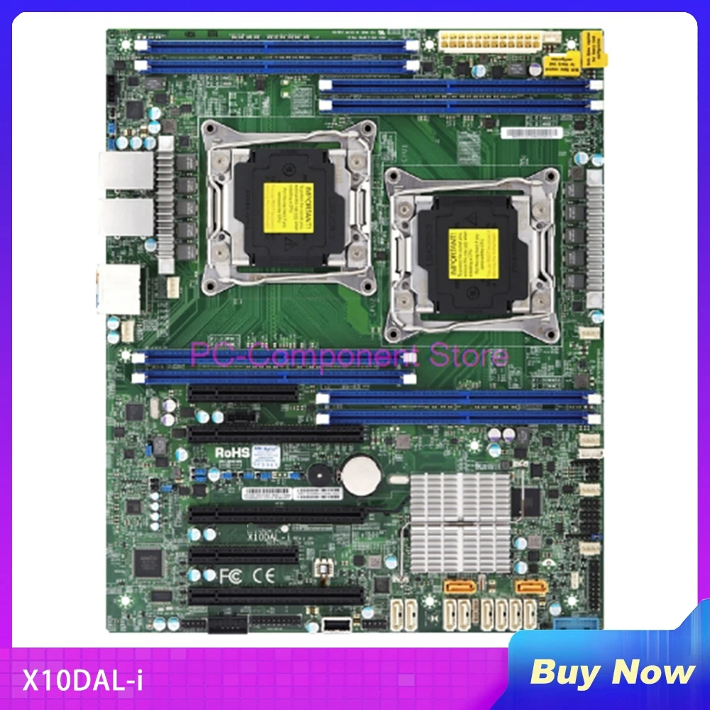 

Материнская плата для рабочей станции Supermicro X10DAL-i LGA2011 E5-2600 V4/V3, семейный процессор SATA3 LGA2011 DDR4