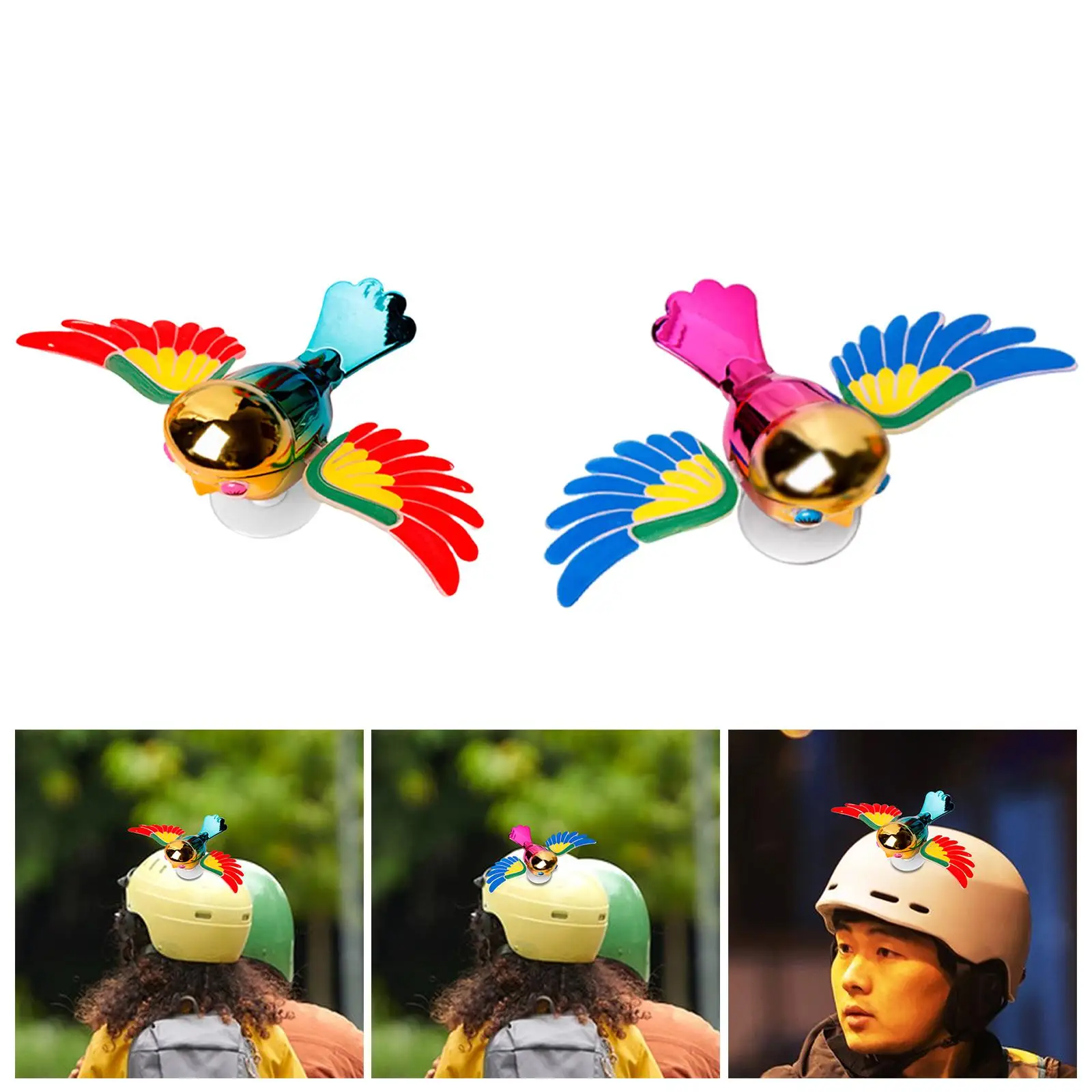 لعبة تزيين الطيور، ألعاب الطيور الطائرة متعددة الوظائف، رفيق الدراجة الكهربائية #3