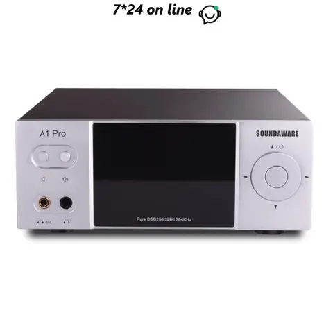 R-078 Soundaware A1pro-more Than True 밸런스 통합 스트리밍 음악 플레이어, Roon Ready, Dlna, Airplay 지지대 포함