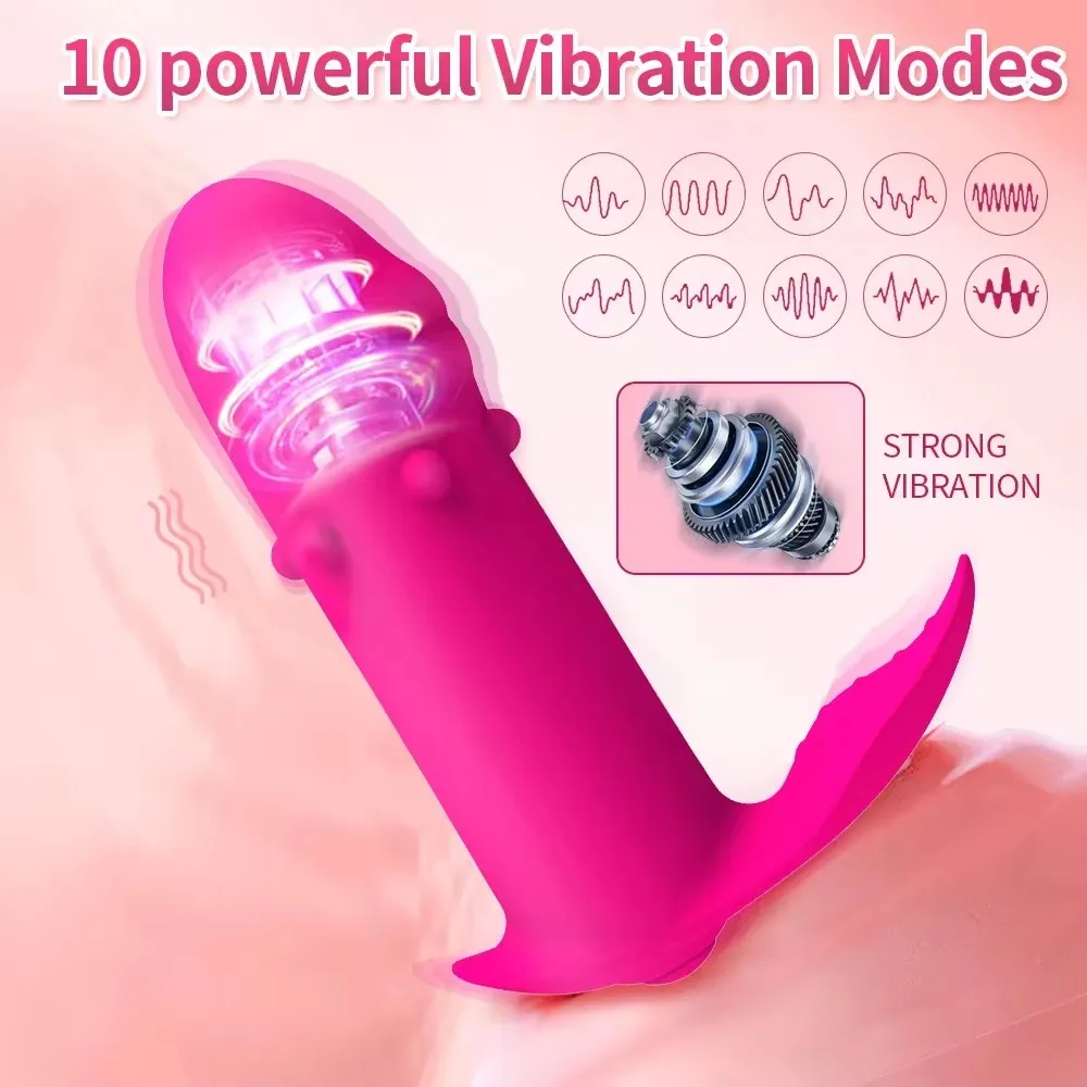 APP Wireless Control Dildo Vibrator Potężny stymulator łechtaczki G Spot Wear Mini Bullet Vagin Massager Zabawki erotyczne dla dorosłych dla kobiet