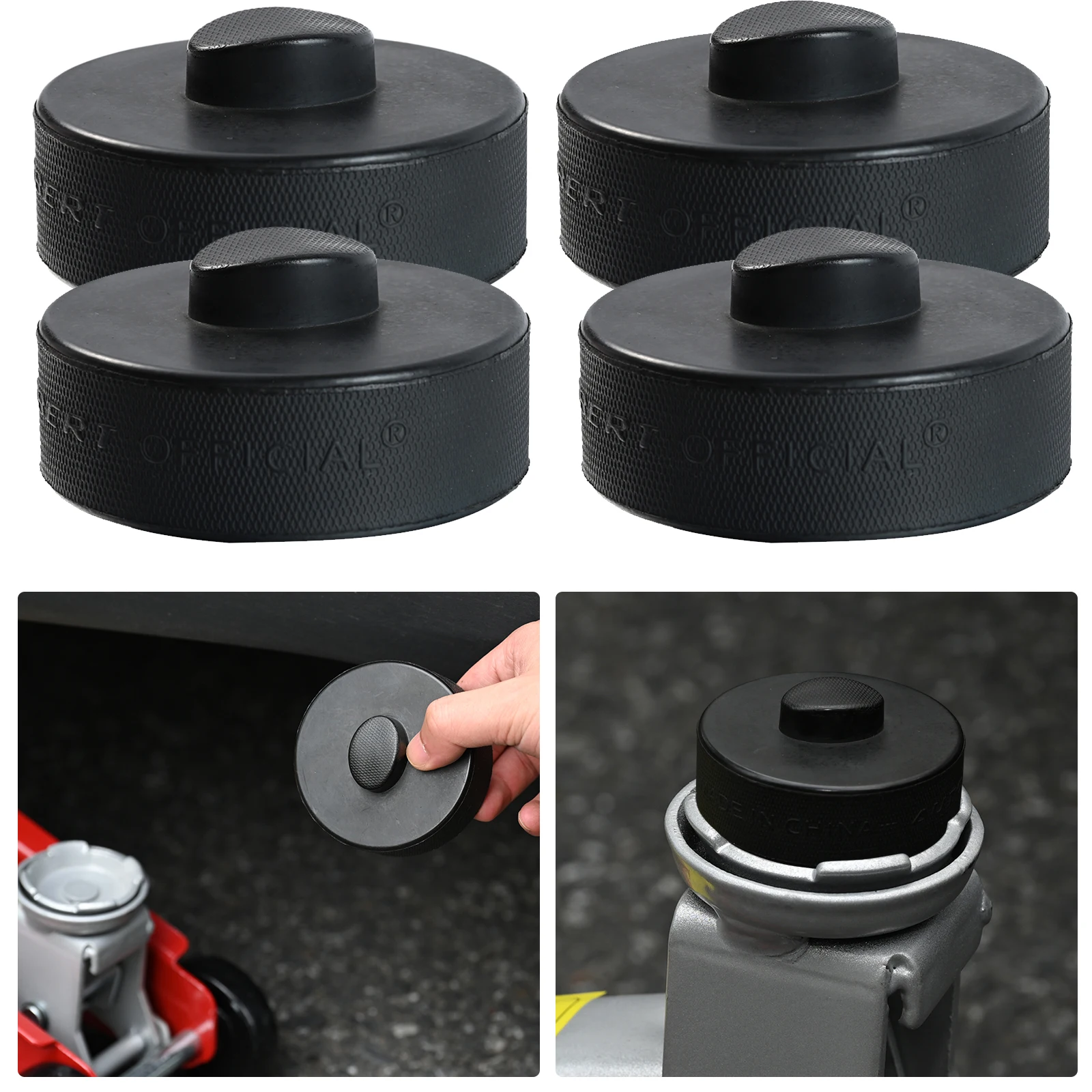 4Pcs Rubber Jack Pad Support Point Adapter Jacking Trolly Car Removal Repair Tool For Porsche 911 964 993 996 991 Cayman Boxster