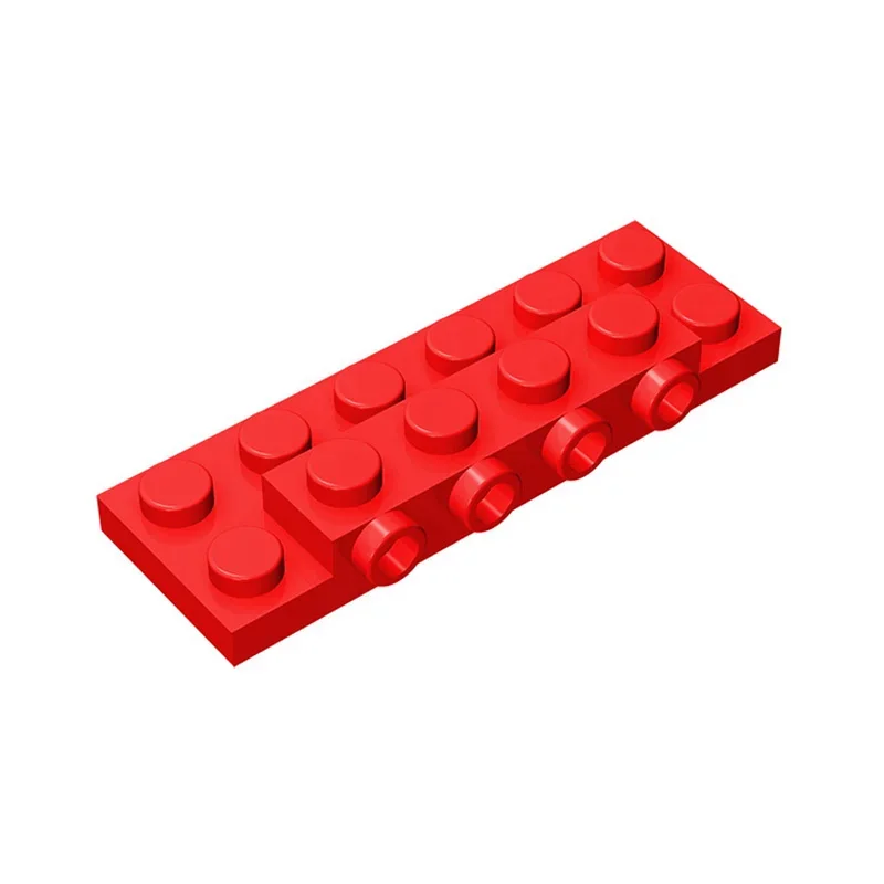 MOC 10PCS 87609 With 4 Studs On Side Plate Board Modifed 2x6x2/3 Building Blocks Kit Idea Toys For Children Birthday Kid Gifts