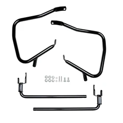 Motorcycle Rear Saddlebag Guard Crash Bar Bracket Support Bar for Harley Touring NEW CVO Street Road Glide FLTRXSE 2023-2024