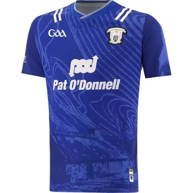 2024 Clare GAA Commemoration Jersey Rugby Jersey Size:S-3XL ( Print name and number )