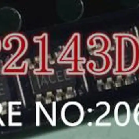 10PCS     MP2143DJ   MP2143DJ-LF-Z   MP2143  IACEE  IACEF  ACEE  ACEF  ACED  AC=  SOT23-8   Buck / regulator chip