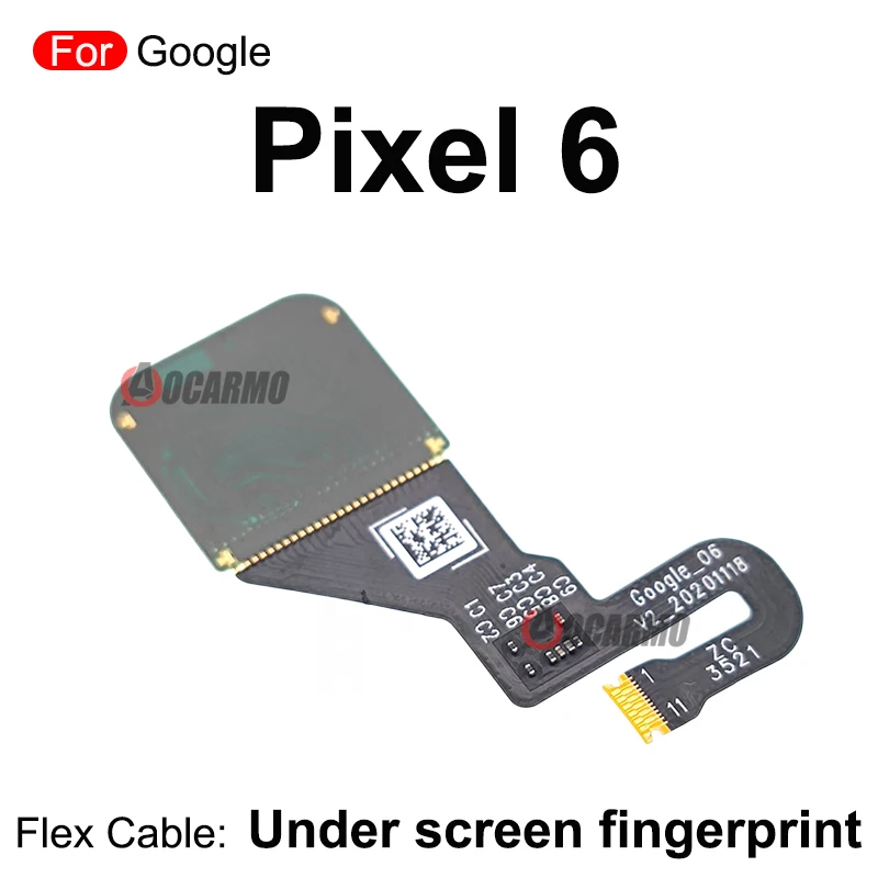 Fingerprint Buttons Flex Cable For Google Pixel 7 6 Pro 6Pro 6A 7A 7Pro Repair Replacement Parts