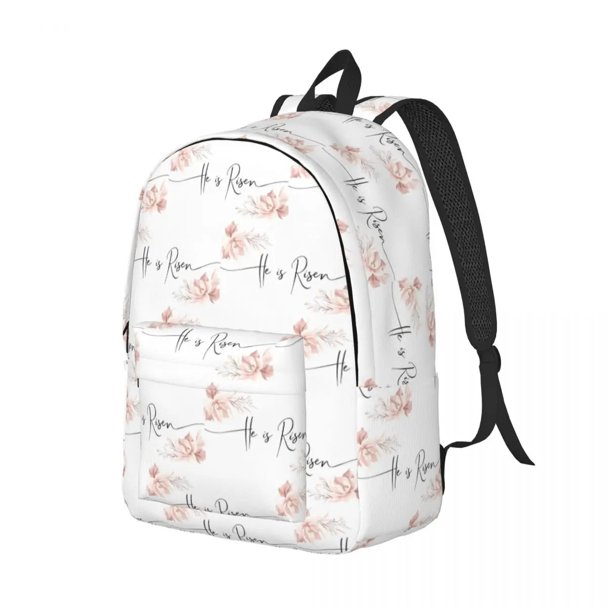 Sac à dos He Is Risen Easter Resurrection, sac à dos de grande capacité pour enfants, sac d'école, sacs à bandoulière pour hommes et femmes
