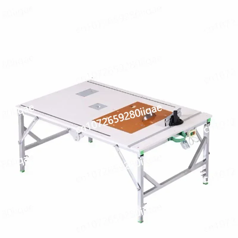 Multifunctional Portable Woodworking Table Saw Upside Down Sliding Table Saw Diy Folding Lifting Work Saw