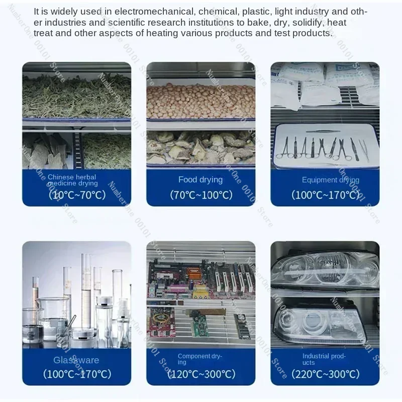 

202-00T/202-00S Electric Blast Drying Oven Laboratory Oven Industrial Small Constant Temperature Electric Oven Galvanized Liner