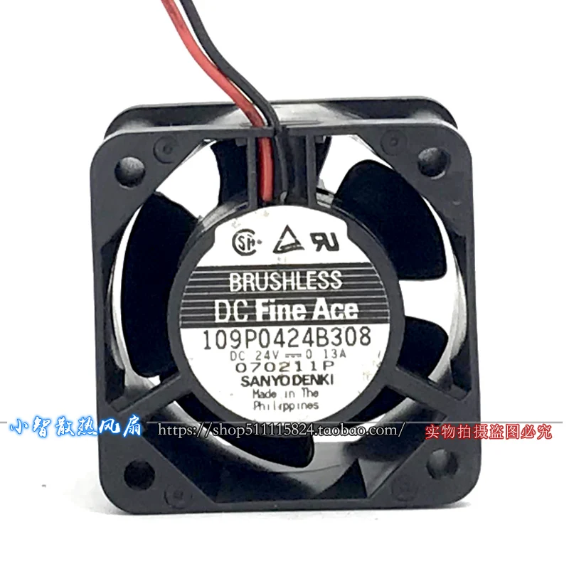 ORIGINAL 109P0424B308 24V 0.13A 4028 40*40*28mm KIPAS PENDINGIN RADIATOR BARU