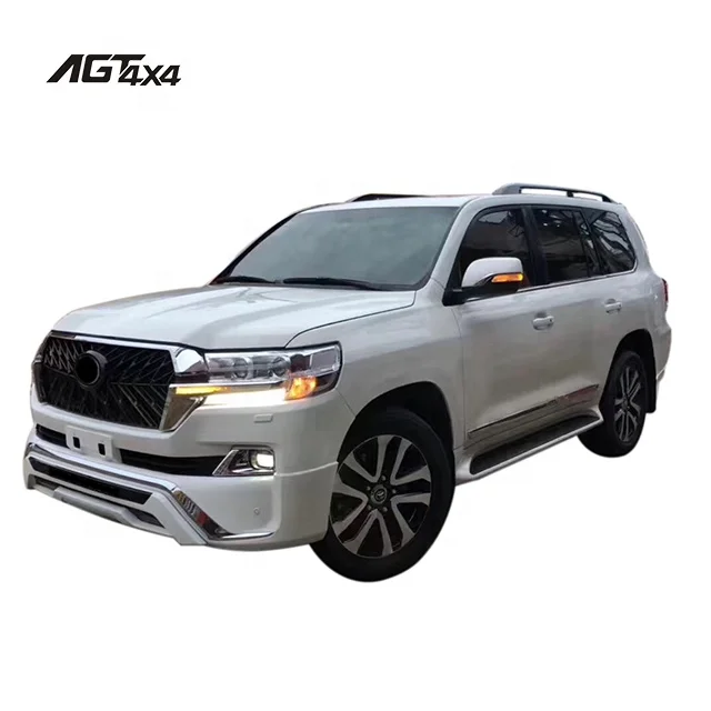 AGT4X4 Car Door Side Moulding Plate chrome scratch door trim 3M  Plastic For Land Cruiser 200 FJ200 LC200 2016+