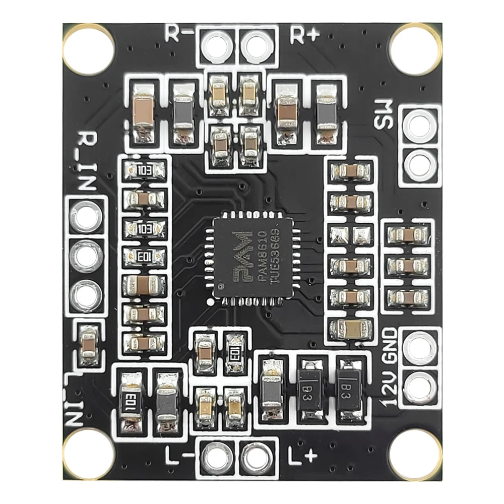 PAM8610 Digital Audio Power Amplifier Board Module with Switching Function 2x15W Dual Channel Stereo Class D