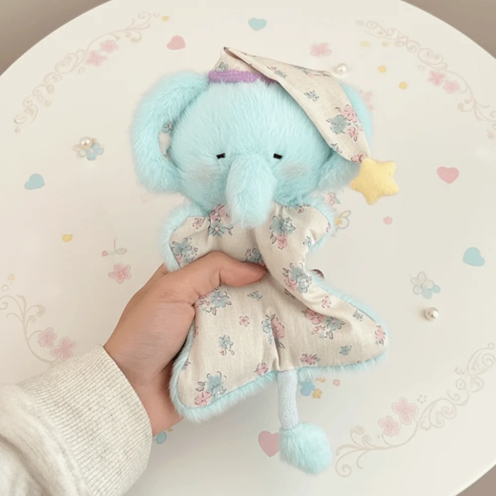 시뮬레이션 코끼리 인형 펜던트 부드러운 플러시 펜던트 백팩 자동차 펜던트 패션 커플 소녀 어린이 선물