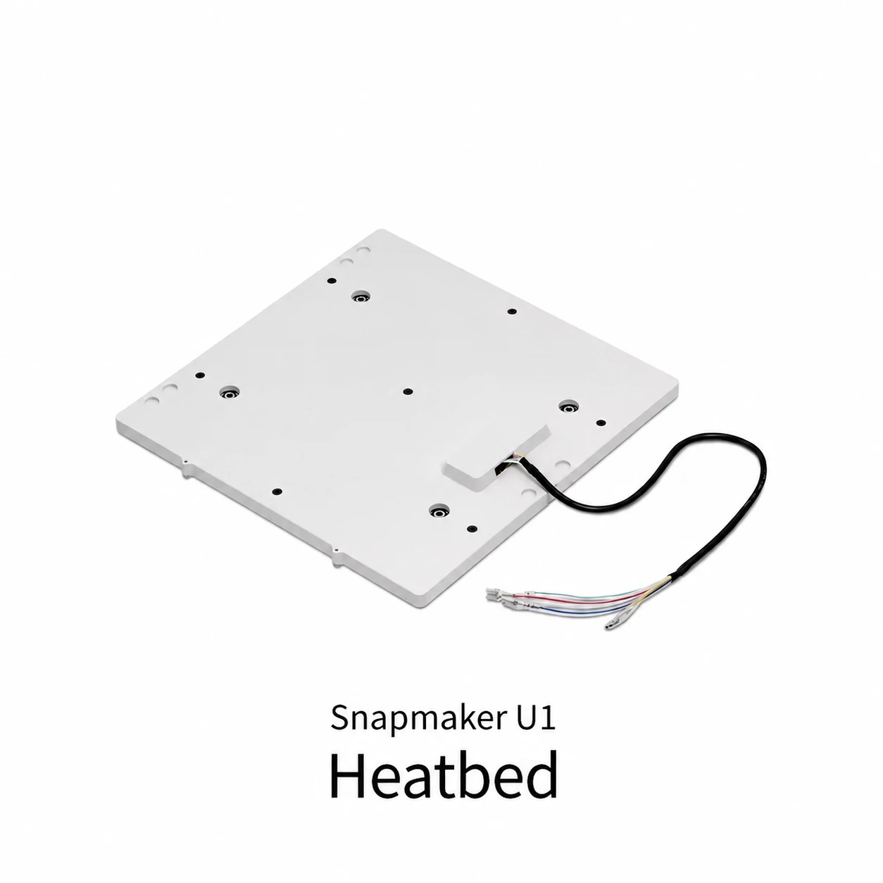 Heated Bed Heating Build Plate Assembly For Snapmaker U1 3D Printer Max 100℃ Replacement Accessories