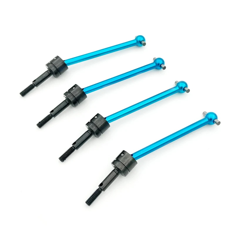 4 Pcs Metal Universal Drive Shaft CVD (64mm) for Tamiya DT03 TT02B TT-02B RC Car Upgrade Parts Accessories