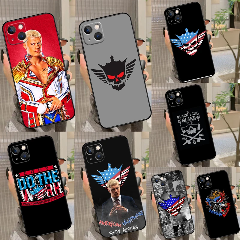 Cody Rhodes Funda For iPhone 15 16 Pro Max 12 13 Mini 11 14 Pro Max XS X XR 15 16 Plus Case