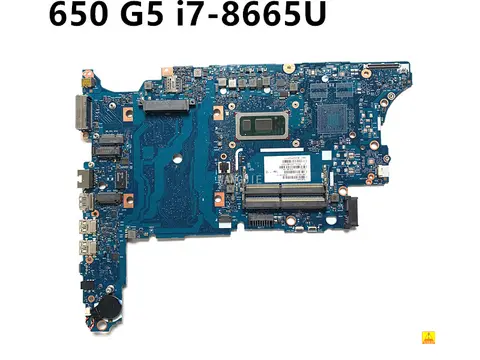 L58735-601 L58735-001 For HP 650 G5 Motherboard L58732-601 L58731-601 6050A3028501 Mainboard with i7-8665U CPU UMA 100% Working