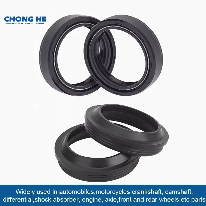 

30x42x10.5 30 42 Front Shock Fork Damper Shaft Oil Seal Retainers Dust Cover For BAOTIAN 50 FALCON 50 2T BT49QT-28C BT49QT-28A