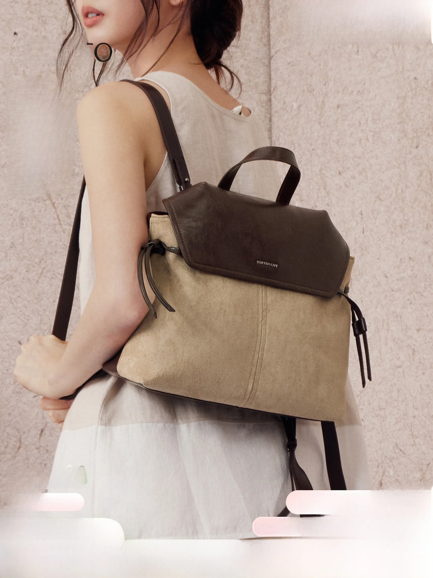 

Basto Retro College Style Large Capacity Commuter Women's Backpack Casual Simple Fashion Shoulder Bag TY086DX5