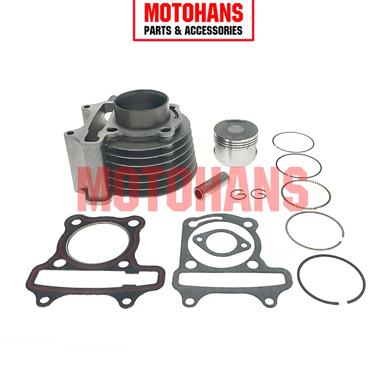 

BX18080021C 52.4MM BORE CYLINDER KIT FOR 125CC KYMCO PEOPLE 125-150 99-00 EURO2 125-150 03 EURO3 125 07-11 VIVO 125 2000