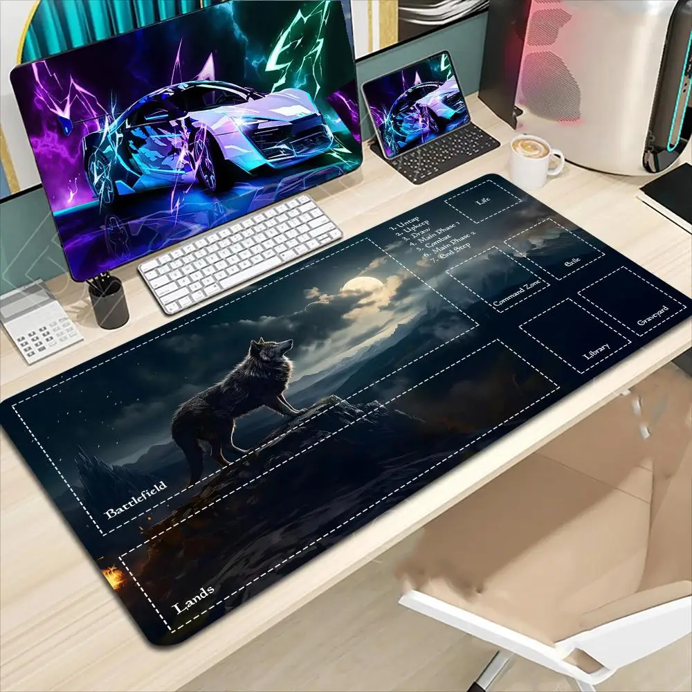 

502 Коврик для мыши Коврик для мыши Большой компьютерный офисный игровой настольный коврик Резиновые противоскользящие коврики для игровой клавиатуры Коврики для мыши Длинные настольные коврики