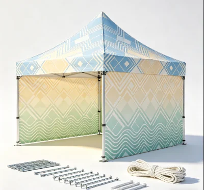 rj-Heavy Duty Portable Gazebo Tent with Aluminum Frame for Trade Show and Outdoor Events%